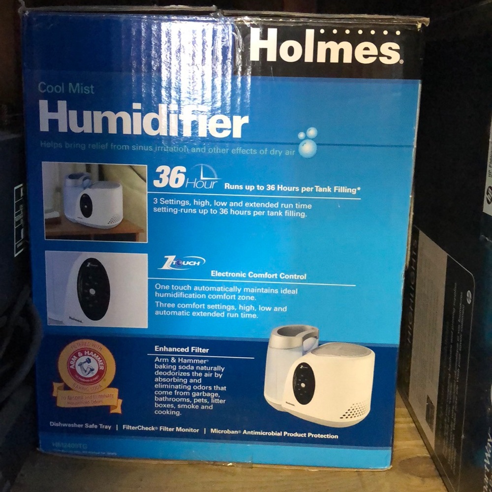 Holmes cool mist humidifier